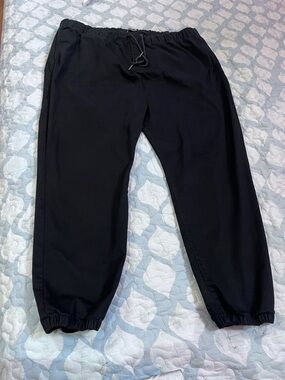 Express Men's Black Drawstring Jogger Pants
